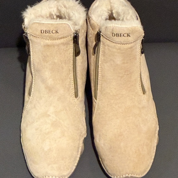 NEW Climatelight Waterproof Winter Snow Fleece Casual Suede Boots | US-8.5 (40) - Picture 3 of 8